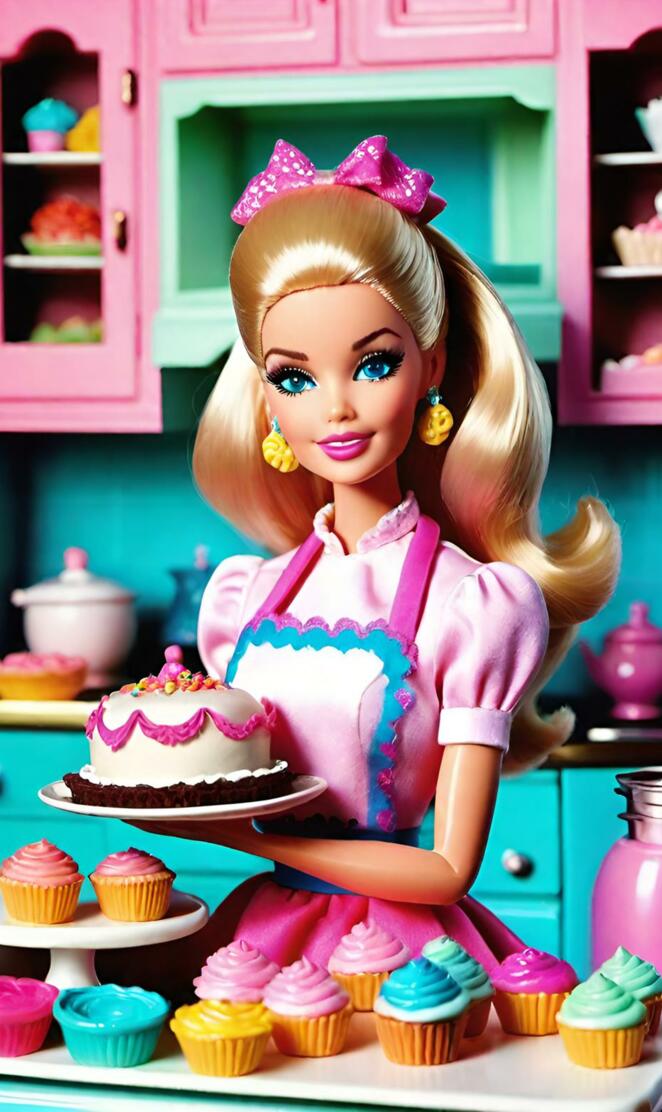 Baking Barbie