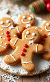 Gingerbread men cookies