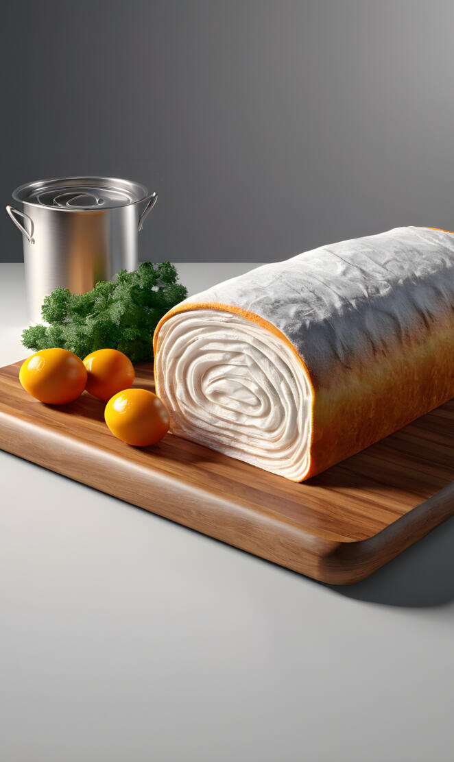 Baked Paper Towel Loaf