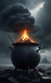 to much in the melting pot.