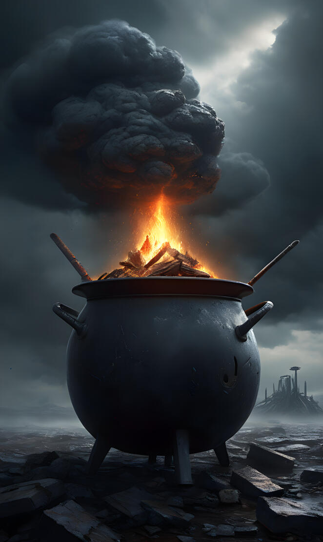 to much in the melting pot.