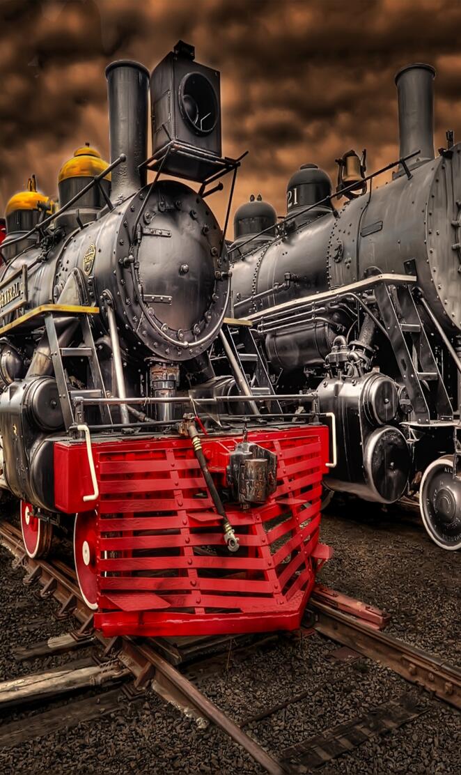 steam locomotives