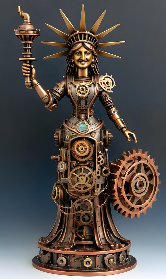 Liberty steam punk