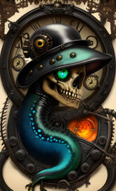 steam punk salamander