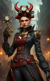 steam punk she devil