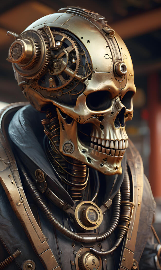 A steam punch skull.