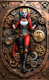 steam punk Harley Quinn