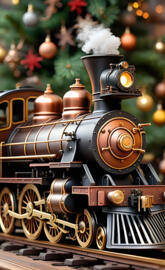 Steampunk Toy Train