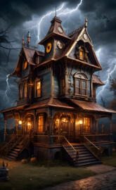 Steam punk haunted house