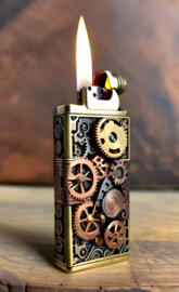 steam punk on fire