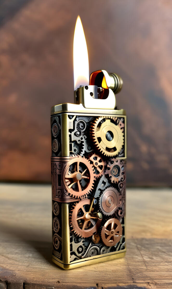 steam punk on fire