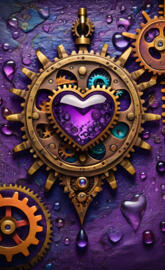 LGBTQ, steam punk, heart