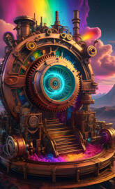 Steam Punk Time Machine