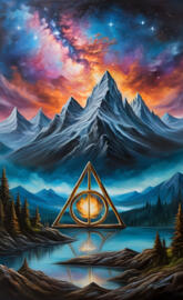 deathly hallows mountain stream