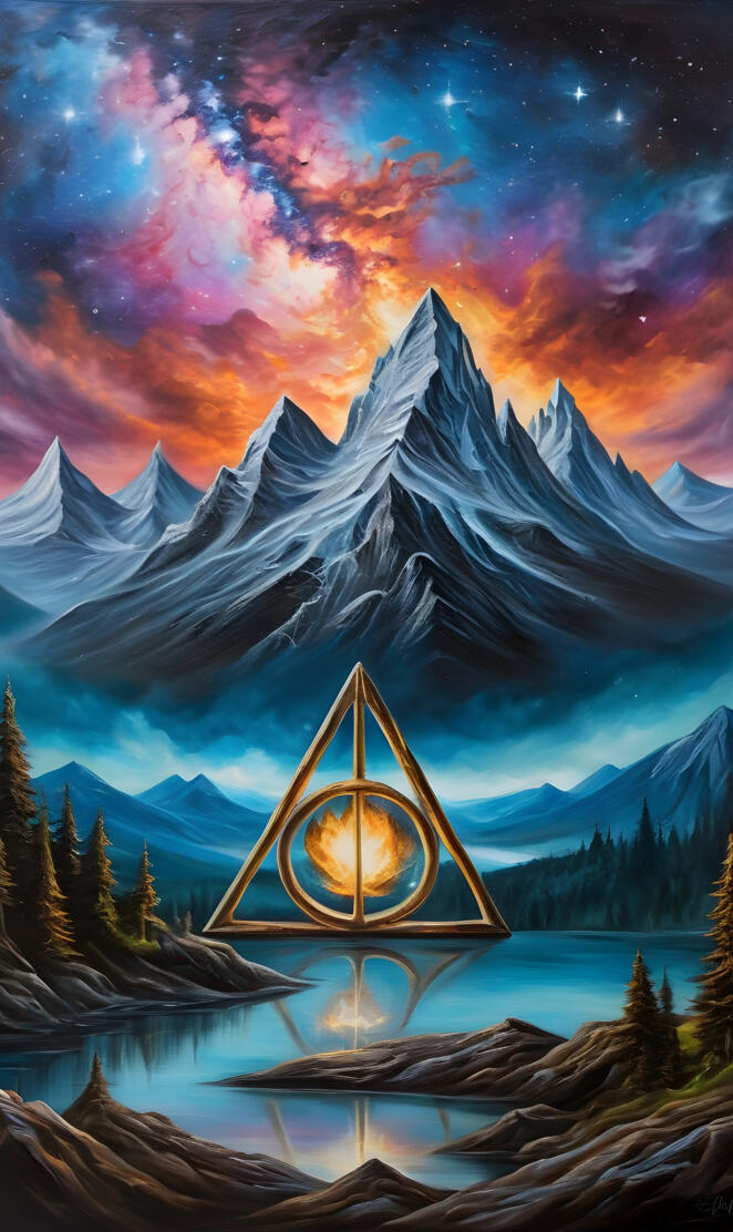 deathly hallows mountain stream
