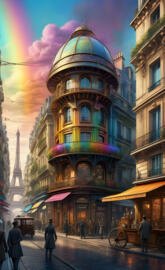 Victorian Era steam punk paris