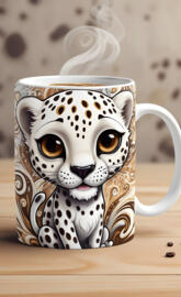 cheetah mug