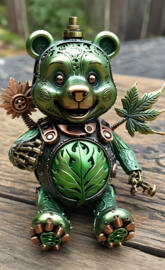 Steam Punk, care bear, marijuana