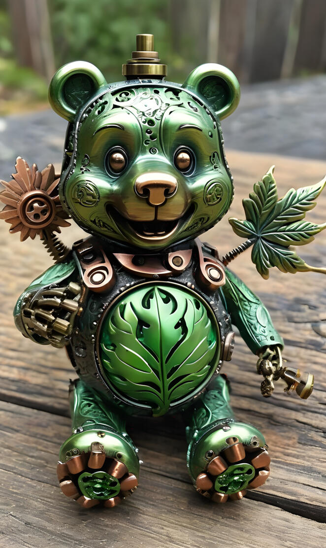 Steam Punk, care bear, marijuana