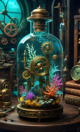 Steam punk in a bottle