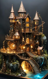 steam punk castle side 2