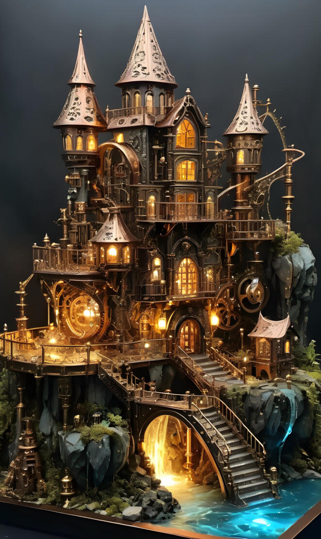 steam punk castle side 2