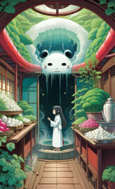 Ghibli bathhouse