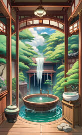 Ghibli bathhouse