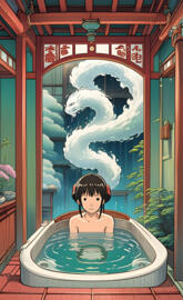 Ghibli bathhouse