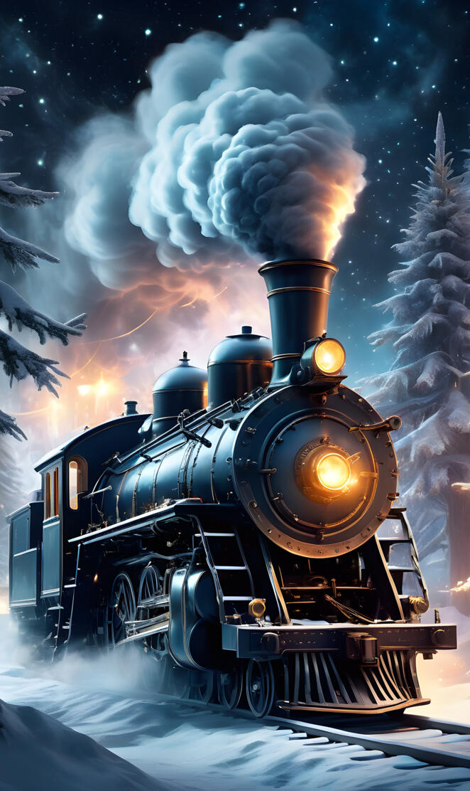 black puffer steamer