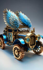 The Cordovan, Steam Powered Flamingo Flourish