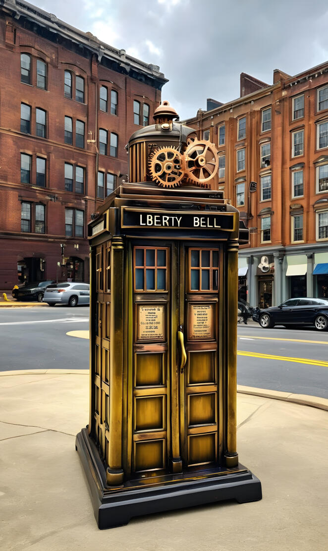 Steam Punk TARDIS In 2024 Philadelphia