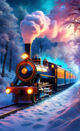 a train on the tracks