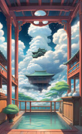 Ghibli bathhouse