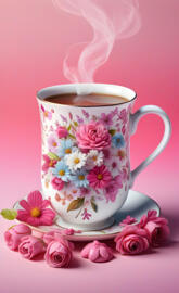 Chocolate 🩷 and flowers