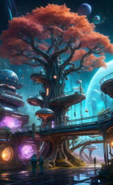 tree of cyber life in time