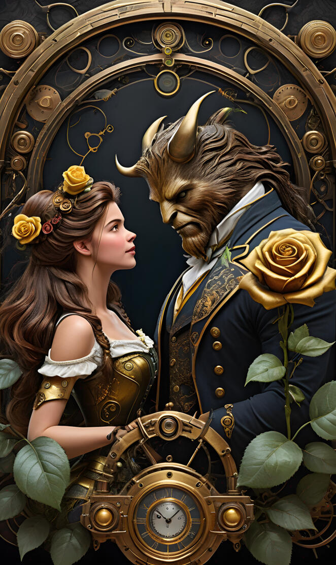 Victorian Beauty & Beast