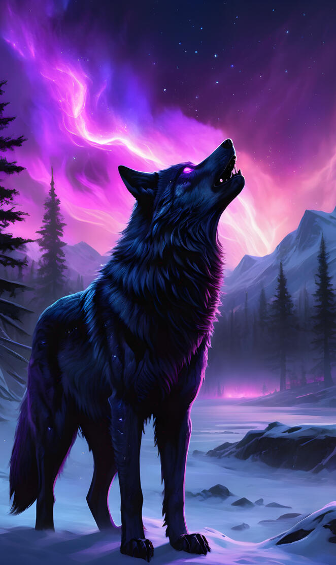 Darkness light in the sky