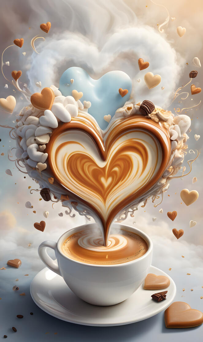 a teapot and a cup of tea on a table