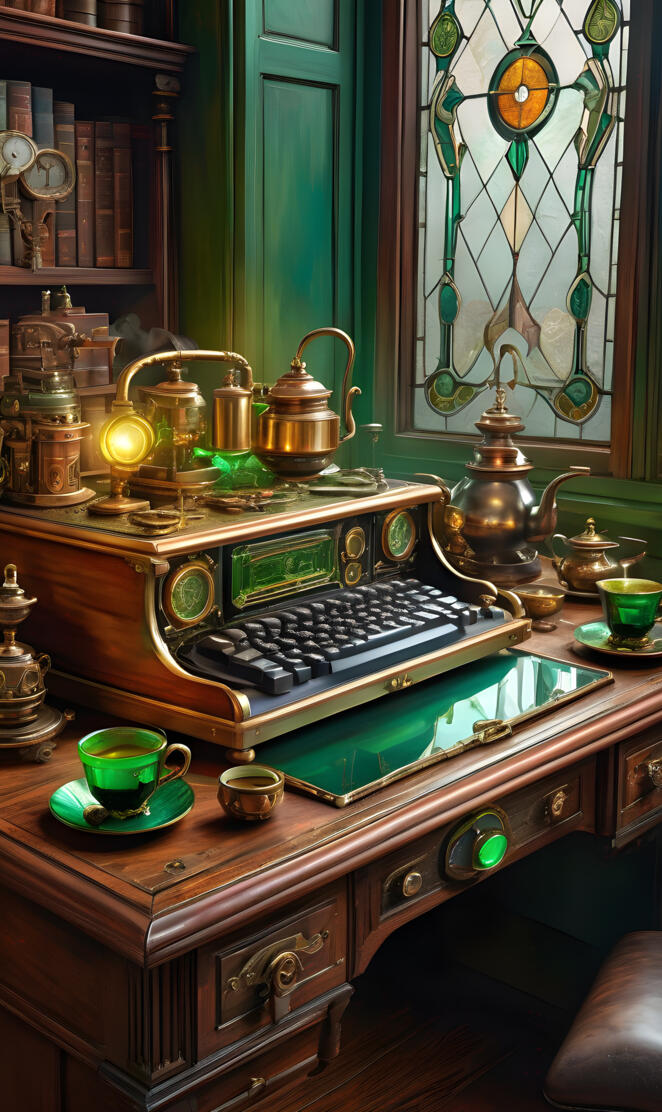 Steampunk computer 2