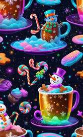 a group of colorful objects