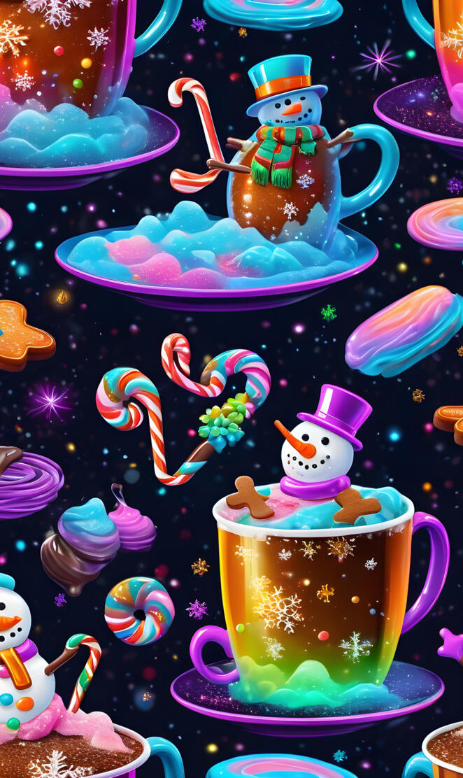 a group of colorful objects