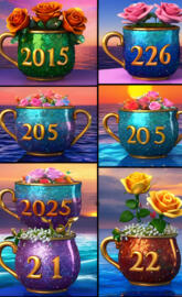 a collage of different vases