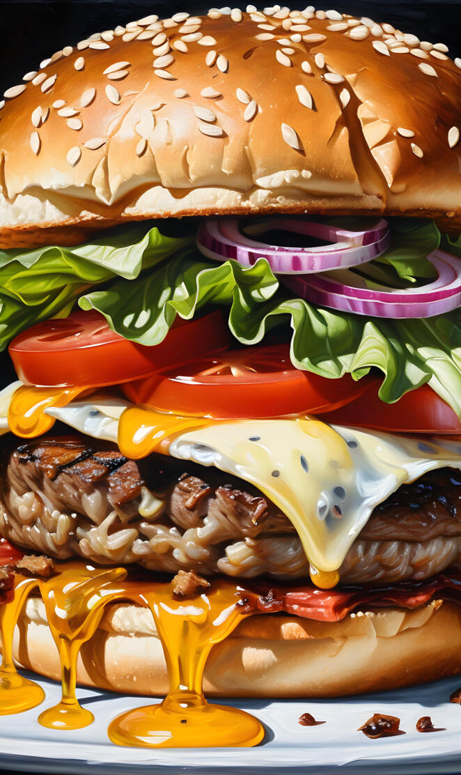 grilled smashburger hittin it