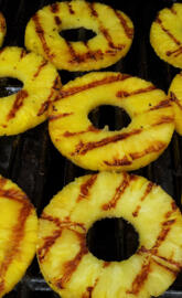 grilled pineapple
