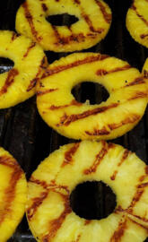 Grilled pineapple