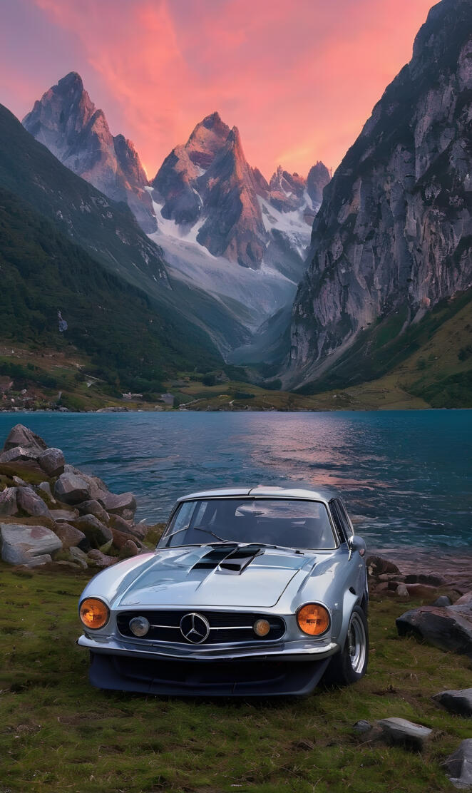 Cool ride with a scenic view