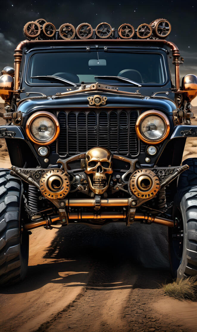 steampunk rough Rider