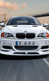 E46 coupe white