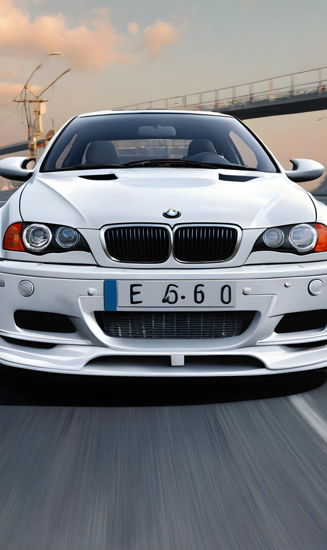 E46 coupe white